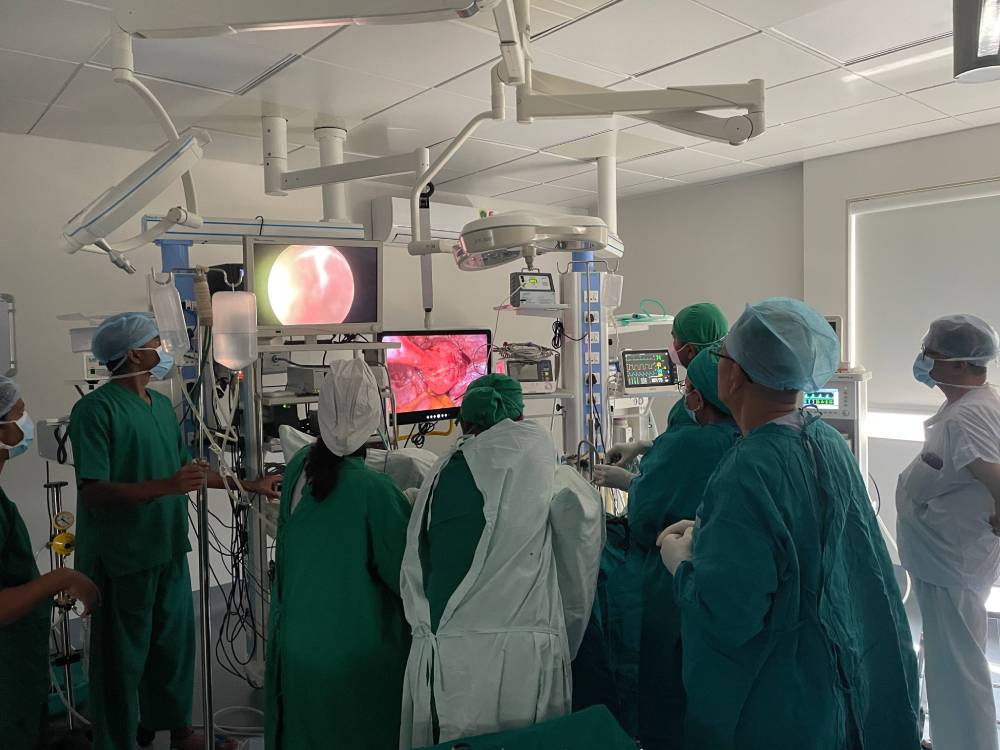 Modern fertility clinic